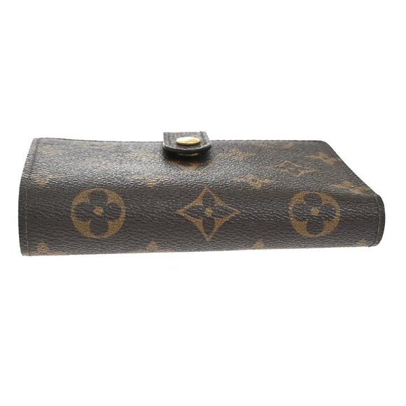 LOUIS VUITTON Portefeuille Viennois Bifold Wallet Monogram Brown M61674 65EF846 - Picture 6 of 13